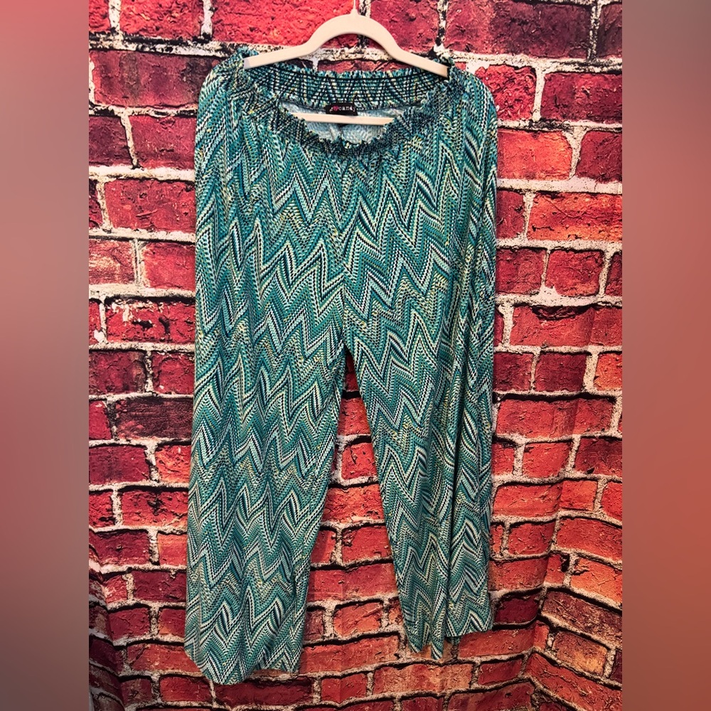 Preowned Eye Candy Pants Size 1X Item #PHK1958 Waist 30” Inseam 31”